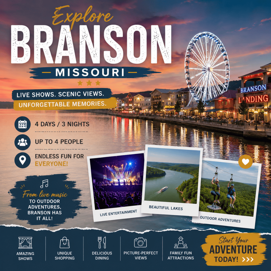 WorldMark Branson — 4D/3N Branson, MO